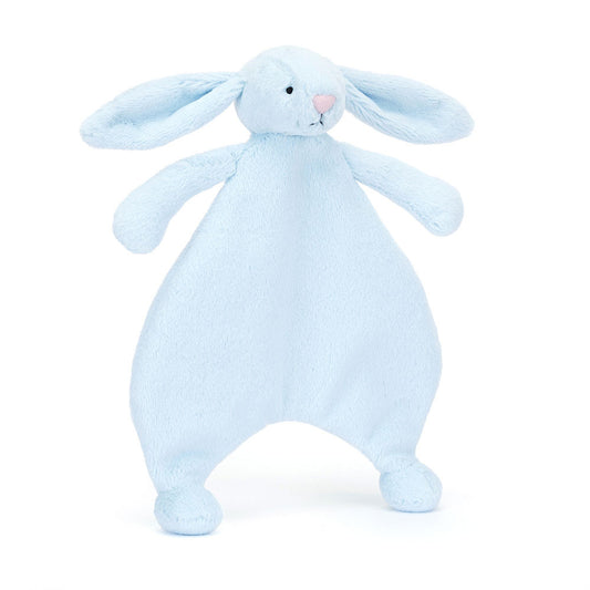Jellycat Bashful Blue Bunny Comforter - Personalised Comforter BundlesofJoy_BashfulBlueBunnyComforter1