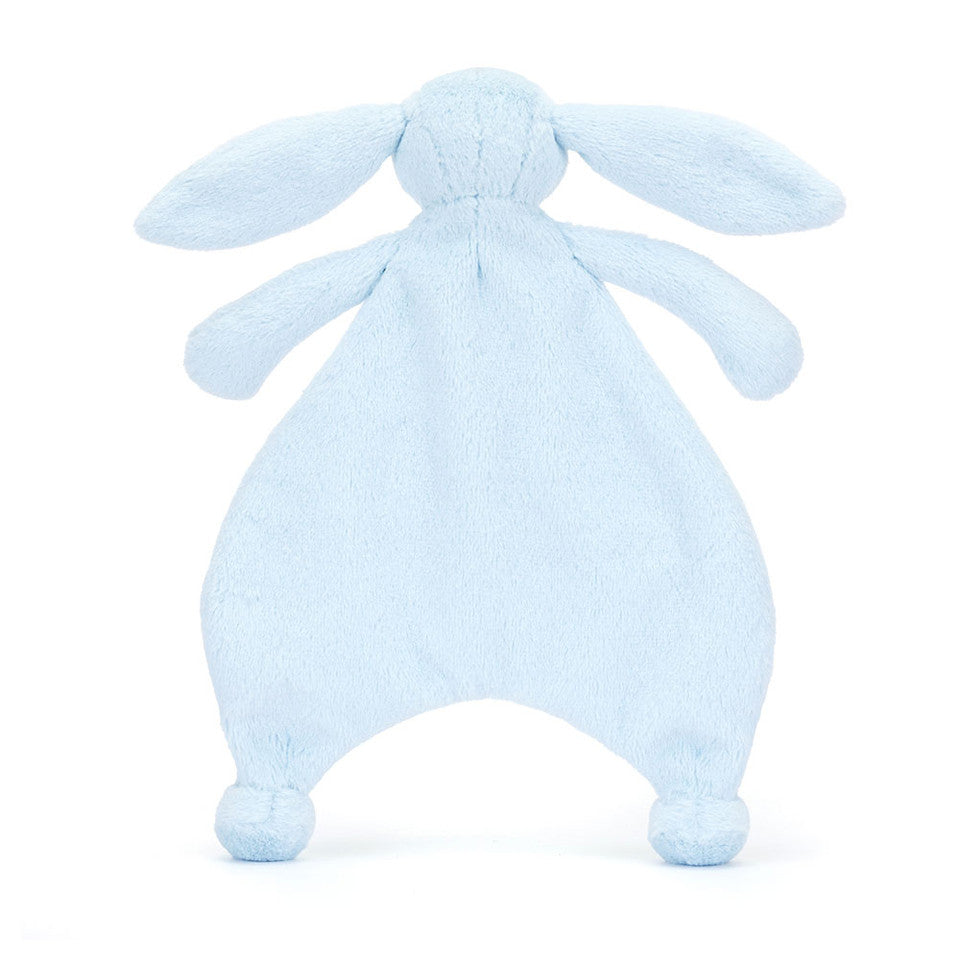 Jellycat Bashful Blue Bunny Comforter - Personalised Comforter BundlesofJoy_BashfulBlueBunnyComforter3