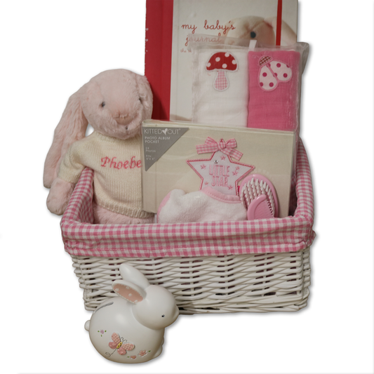 Pink Personalised Jumper Baby Hamper Baby Hamper PinkHamper5