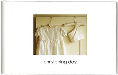 Christening Day Album Memory Book kitted0038