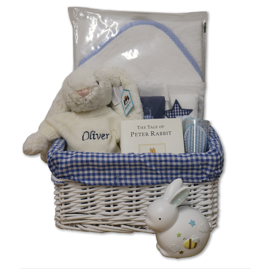 Blue Personalised Jumper Baby Hamper Baby Hamper BlueHamper6