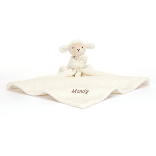 Personalised Bashful Lamb Soother