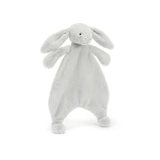 Bashful Silver Bunny Comforter - Personalised