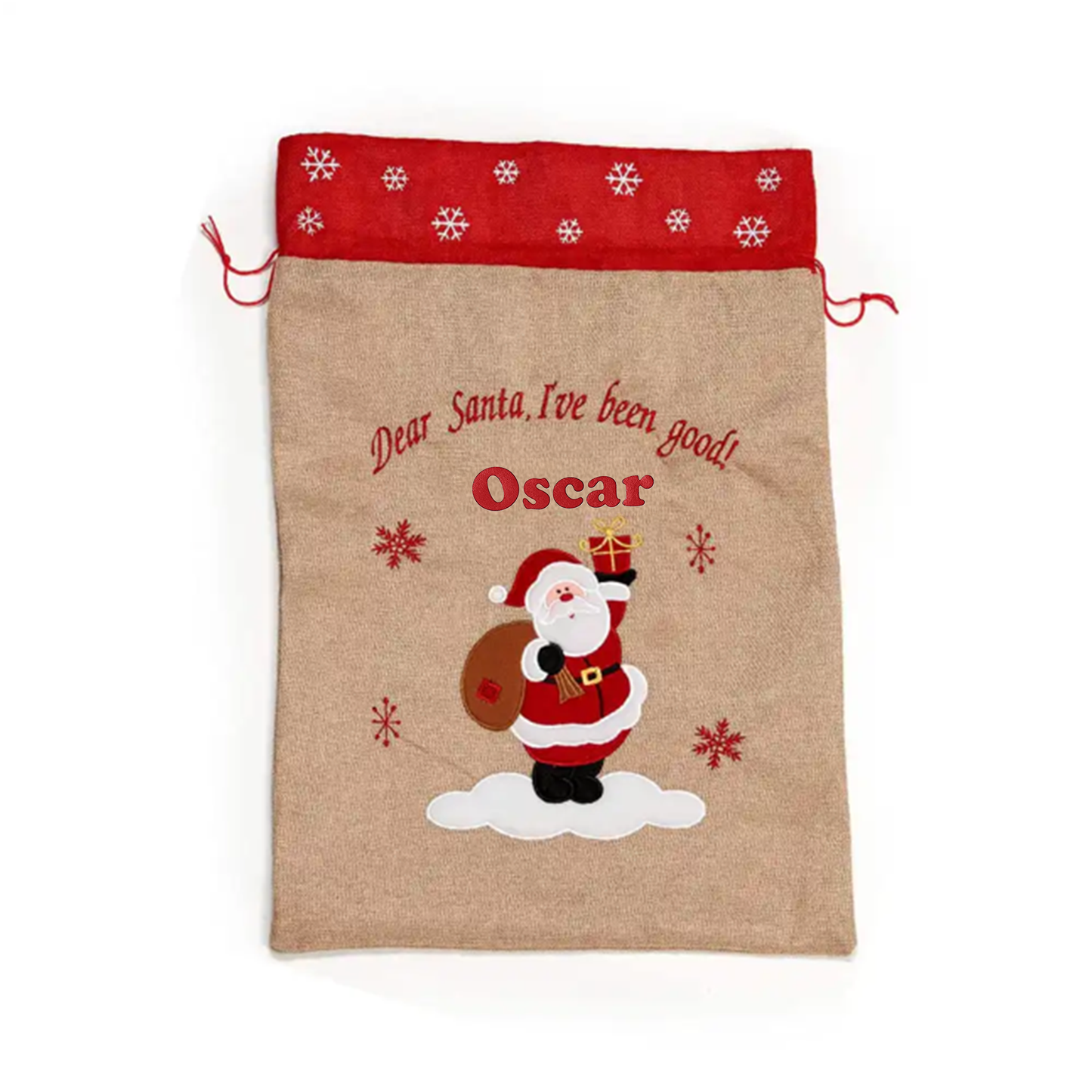 Dear Santa, I've Been Good! Personalised Christmas Sack