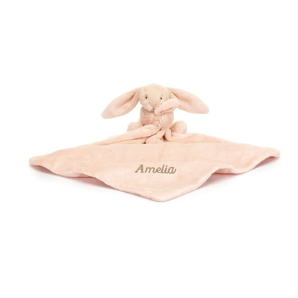 Jellycat Bashful Blush Bunny Soother - Personalised