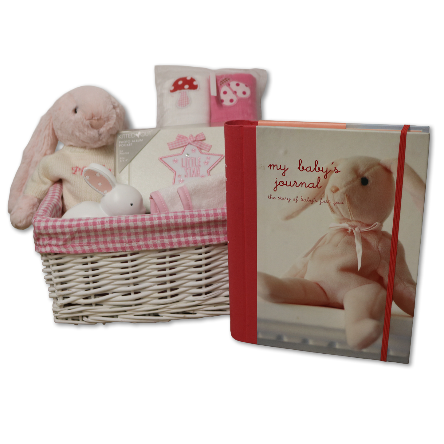 Pink Personalised Jumper Baby Hamper Baby Hamper PinkHamper2