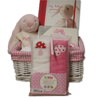 Pink Personalised Jumper Baby Hamper Baby Hamper PinkHamper3