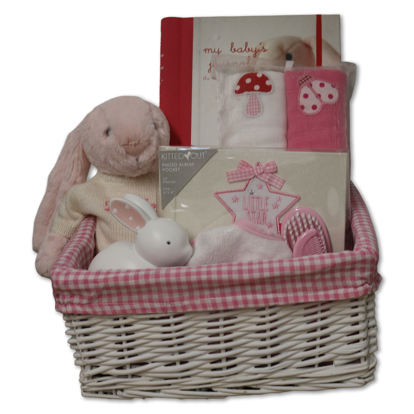 Pink Personalised Jumper Baby Hamper Baby Hamper PinkHamper6