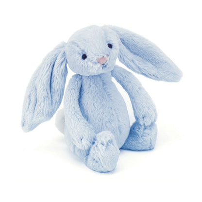 Jellycat Bashful Blue Bunny Rattle