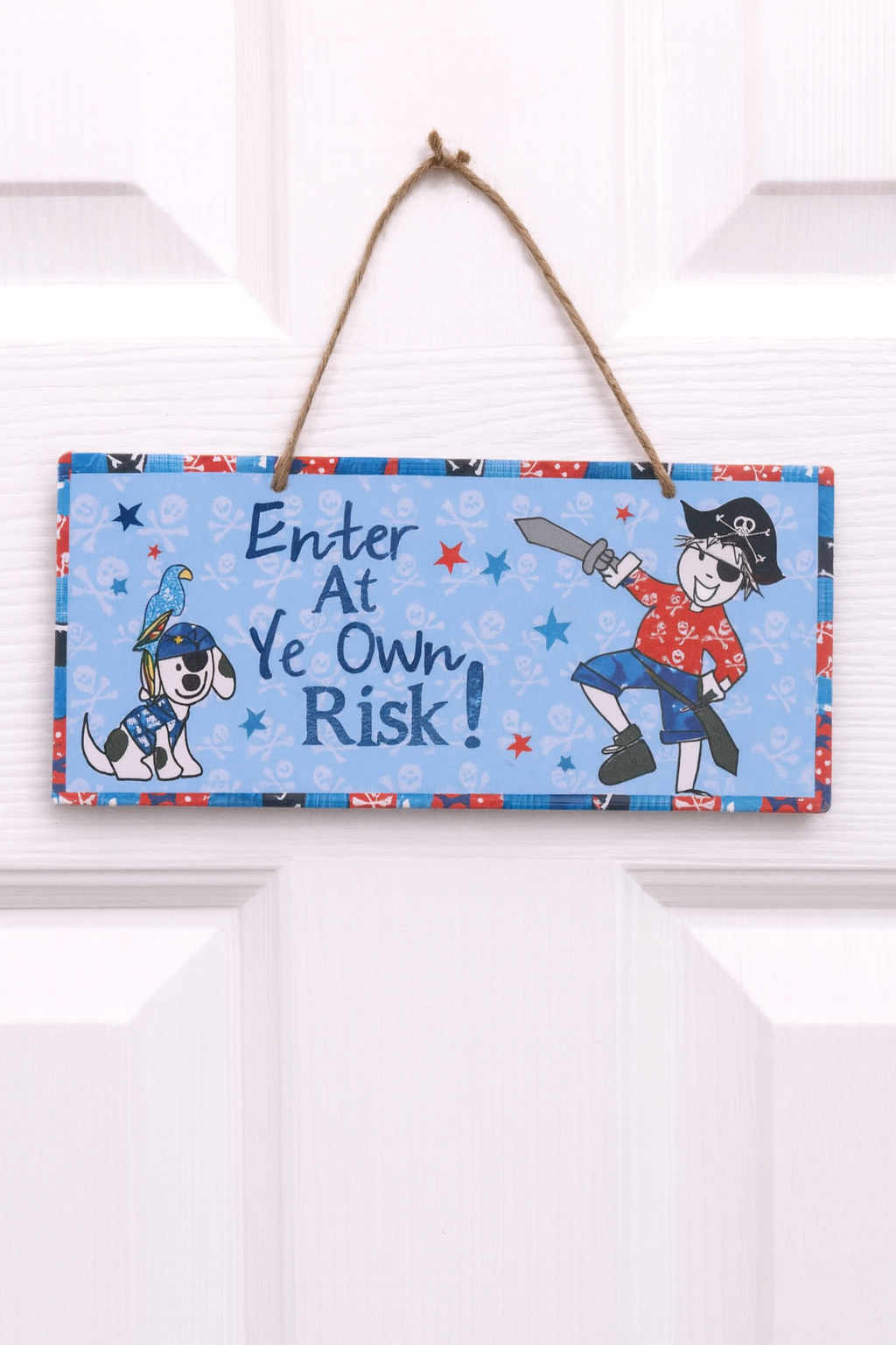Enter At Ye Own Risk Door Sign Decoration Signondoor