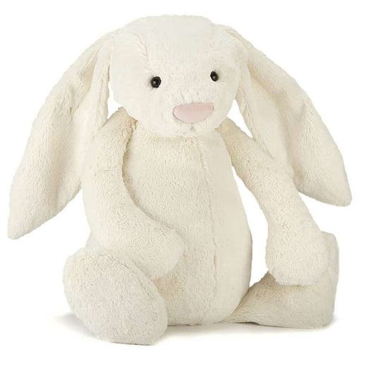 Personalised Jellycat Large Cream Bashful Bunny