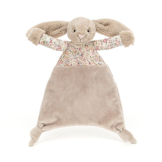 Personalised Jellycat Blossom Bea Beige Comforter