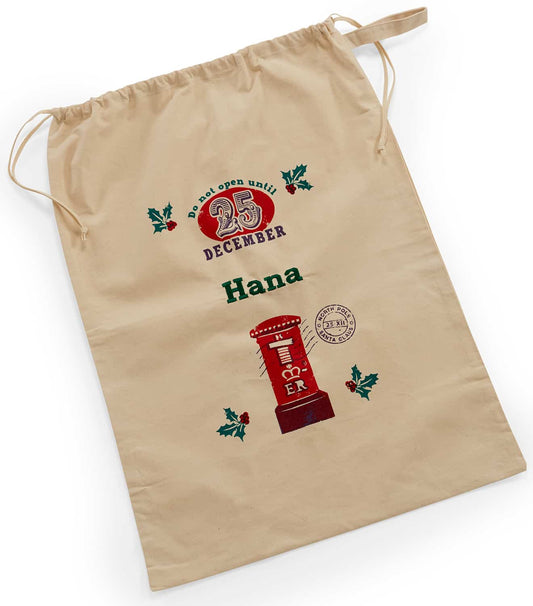 Do Not Open... Personalised Christmas Sack