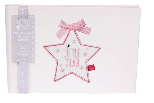 Little Star Pink Pocket Photo Album