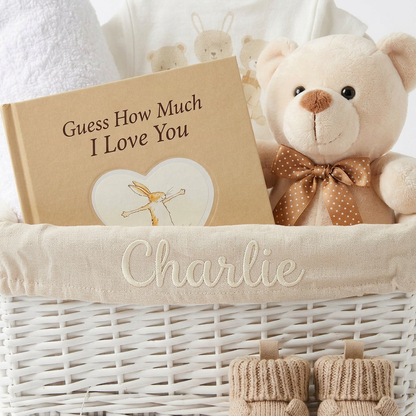 Personalised Neutral Baby Hamper