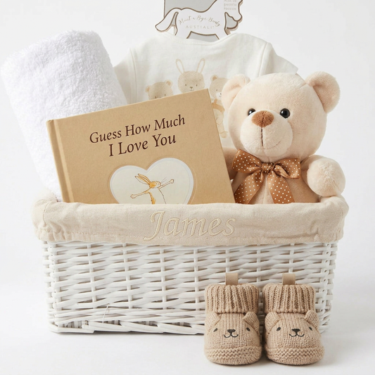Personalised Neutral Baby Hamper