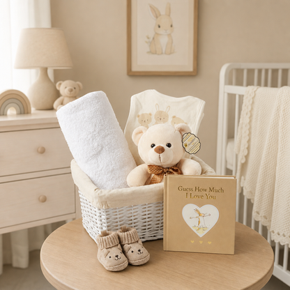 Personalised Neutral Baby Hamper