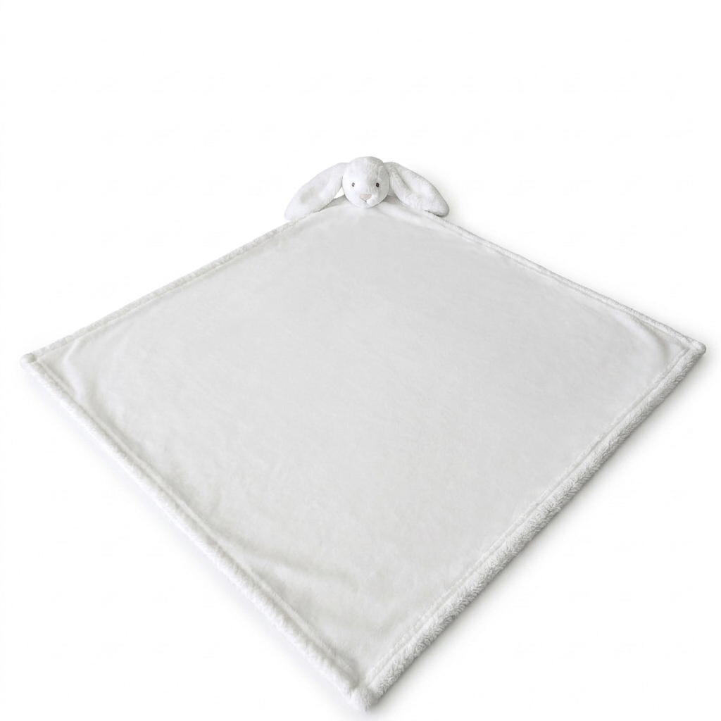 Personalised Plush Large Double Layered Bunny Blanket