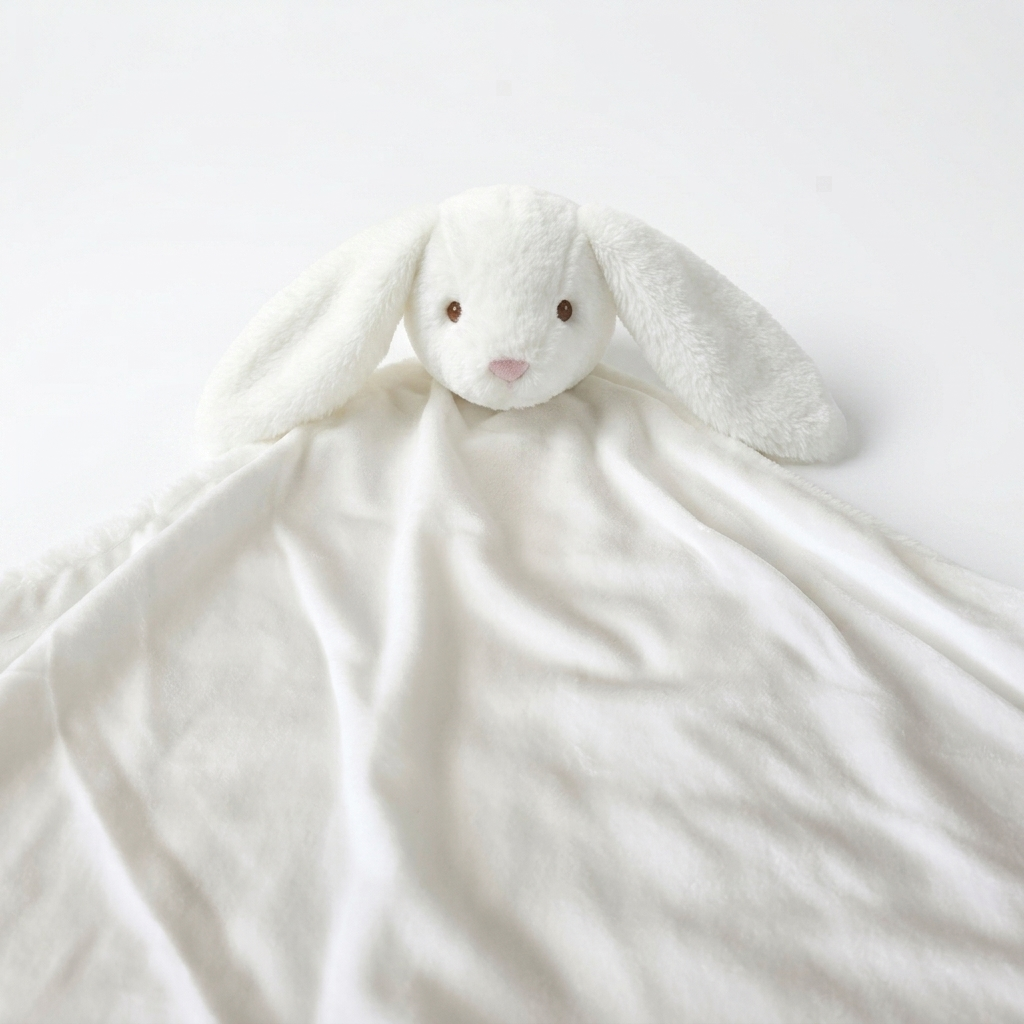 Personalised Plush Large Double Layered Bunny Blanket