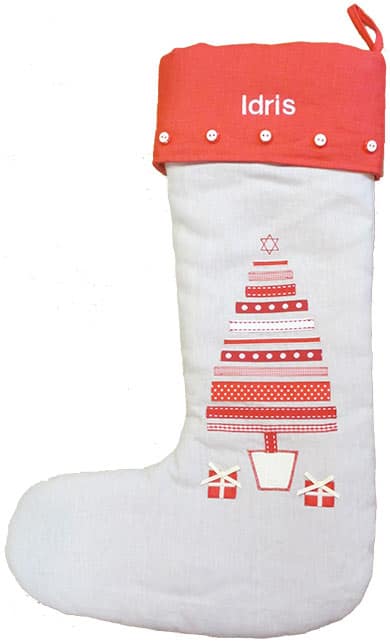 Christmas Tree Stocking – Personalised